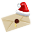 New Year Letter Icon 32x32 png